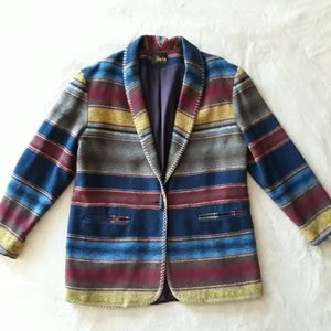 David Paul New York Striped Blazer